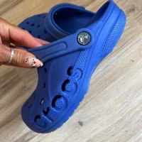 Оригинални юношески тъмно сини чехли Crocs ! 34-35 н, снимка 4 - Детски сандали и чехли - 41343111