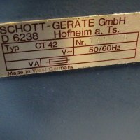 лабораторна маслена вана с темпериращ модул SCHOTT-GERATE CT42, CT1450, снимка 9 - Други машини и части - 34100386