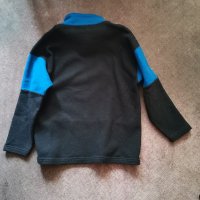 Поларена блуза черно синя размер L, снимка 2 - Блузи с дълъг ръкав и пуловери - 42332795