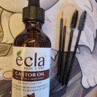 Ecla рициново масло за мигли и вежди (2 опаковки) - 60 ml, снимка 8 - Козметика за лице - 42445420