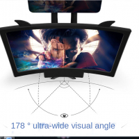 Увеличителен екран за телефон и таблет, 3D TV, екранна лупа, 12 инча, снимка 4 - Фолия, протектори - 36310110