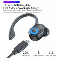 Безжична Handsfree слушалка  Bluetooth 5.0, снимка 4 - Слушалки, hands-free - 39520120