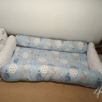 Обиколник за бебешко креватче , снимка 3 - Спално бельо и завивки - 32452054