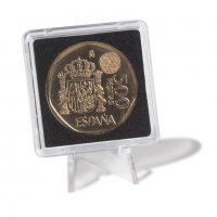 Поставка за монети XS, опаковка от 5 бр - Leuchtturm, снимка 1 - Нумизматика и бонистика - 39434736