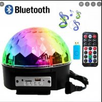Блутут LED Light Magic Ball Музикална диско топка BLUETOOTH, снимка 2 - Други - 34749180