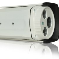 Метална SONY CCD 2x ARRAY H.LED 1200TVL HD Ударо/Водoустойчива Камера 25М Инфрачервено Нощно Виждане, снимка 4 - Аналогови камери - 41501946