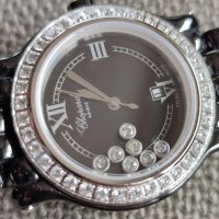 Дамски луксозен часовник Chopard  Happy Sport&Diamonds HIGH-TECH CERAMICS SCRATCH PROOF , снимка 3 - Дамски - 32440776