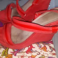 Дамски обувки с платформа , снимка 3 - Дамски обувки на ток - 41748557
