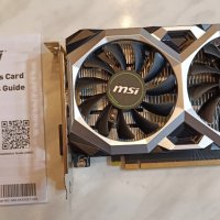 НОВА Видеокарта MSI Nvidia GeForce GTX 1650 D6 VENTUS XS OCV1, снимка 1 - Видеокарти - 42720484