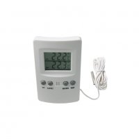 0118 Дигитален настолен термометър за външна и вътрешна температура, снимка 1 - Други стоки за дома - 35731764