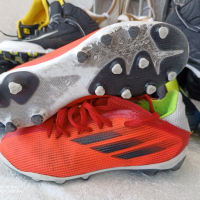 КАТО НОВИ детски бутонки adidas® X Speedflow.3 FG Junior , футболни обувки, калеври 32 - 33, снимка 11 - Детски маратонки - 44602657