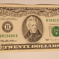 20 долара САЩ 1995 Старият вид ,, Малка глава " , Банкнота от Америка , снимка 3 - Нумизматика и бонистика - 44768111