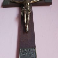 Стар кръст , Исус Христос 50.5х31.5см, снимка 9 - Други ценни предмети - 41394713