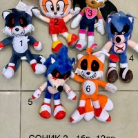 Соник  фигури 6бр./Sonic/Соник/Соник 6бр., снимка 4 - Кукли - 38741888