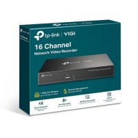 Мрежови Видeoрекордер NVR 16-канален TP-Link VIGI NVR1016H 10TB Съхранение, снимка 4 - Други - 34550087