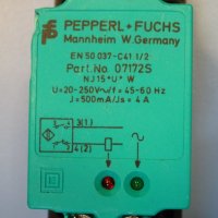 индуктивен сензор Pepperl+Fuchs Varikont NJ15.U.W, снимка 6 - Резервни части за машини - 39383302