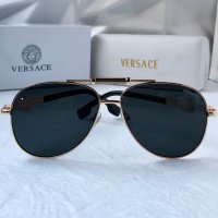 Versace VE2236 мъжки слънчеви очила авиатор унисекс дамски, снимка 4 - Слънчеви и диоптрични очила - 41939999