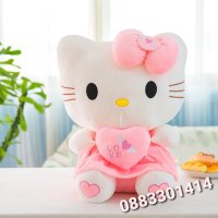 Hello Kitty Плюшено коте 35см Хело Кити , снимка 6 - Плюшени играчки - 42059761
