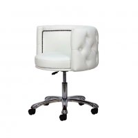Козметичен стол - Табуретка за маникюр/педикюр Deco - черна,бяла,сребриста,синя, снимка 8 - Друго оборудване - 24512957
