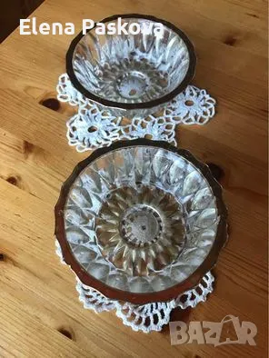 купички златен кант ретро, снимка 1