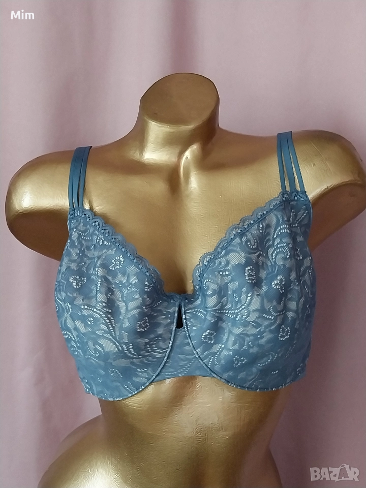 Soma DDD Син дантелен сутиен , снимка 1