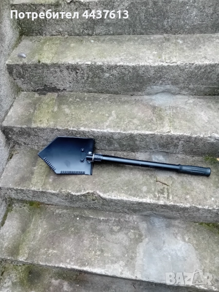 Туристическа сгъваема лопатка , снимка 1