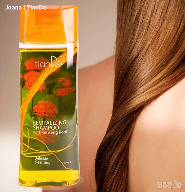 Регенериращ шампоан с корен от жен шен, tiande , снимка 1