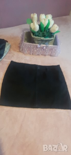 Къса черна поличка на НМ, снимка 1