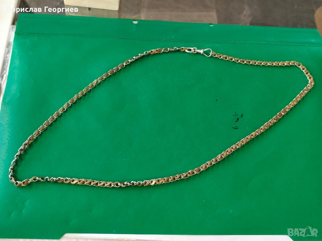 Стар сребърен кюстек за джобен часовник 0.800, снимка 1