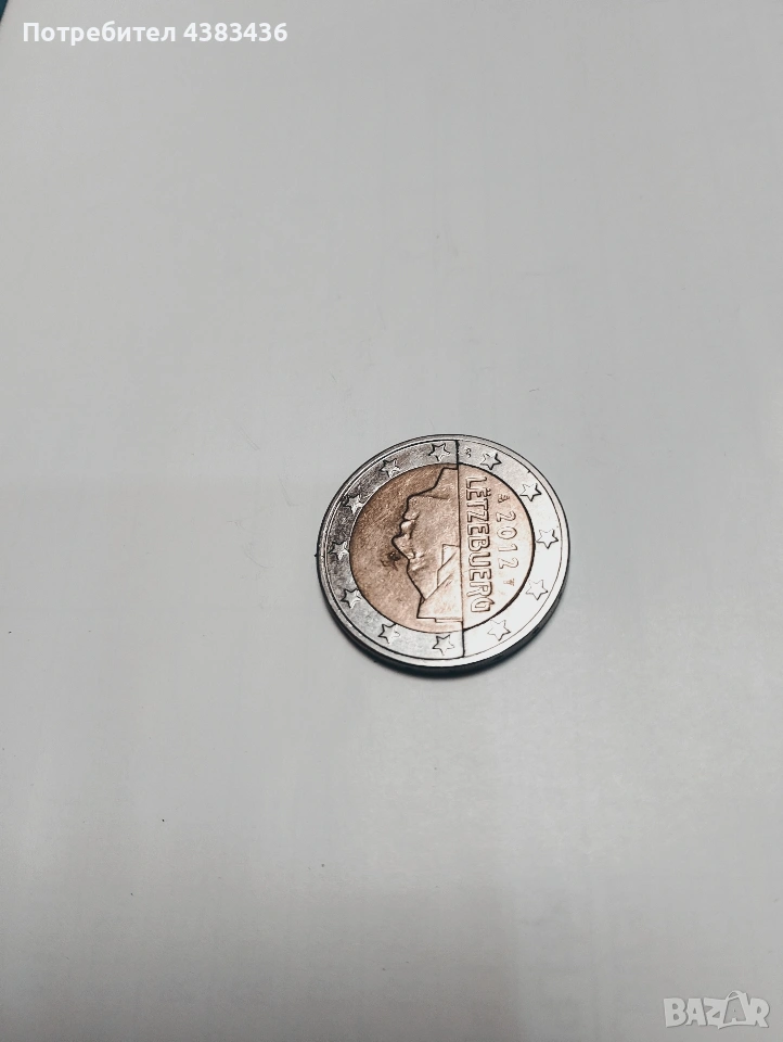 монета 2 евро, снимка 1