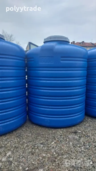 резервоари/бидони/цистерни**🔥 Най-яката промоция! 🔥**сини 4-пластови- 1000 литра само за 350 лв! *, снимка 1