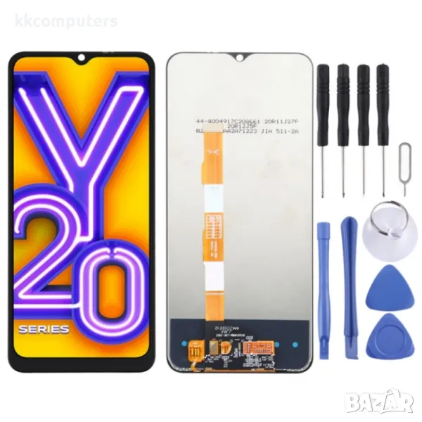 LCD Дисплей и Тъч Скрийн за Vivo Y20 / Y20i / Y30 (China) / Y30 Standard / Y20 2021 / Y3s (2021) V20, снимка 1