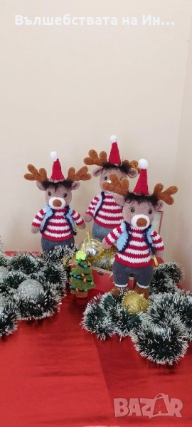 Плетена декорация на една кука , снимка 1