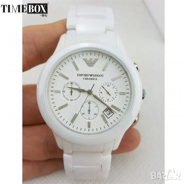 Emporio Armani AR1453 Ceramica Chronograph. Нов мъжки часовник, снимка 1