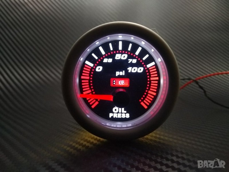 Уред за налягане на маслото 52мм, снимка 1