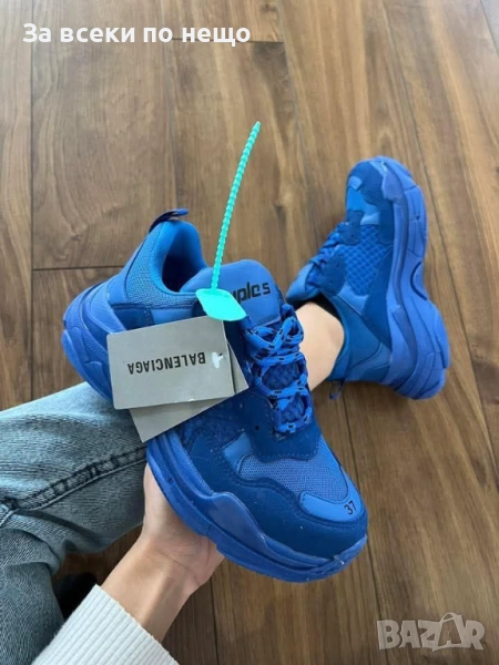 Balenciaga Дамски Сини Маратонки👟Дамски Спортни Обувки Баленсиага Код S39, снимка 1