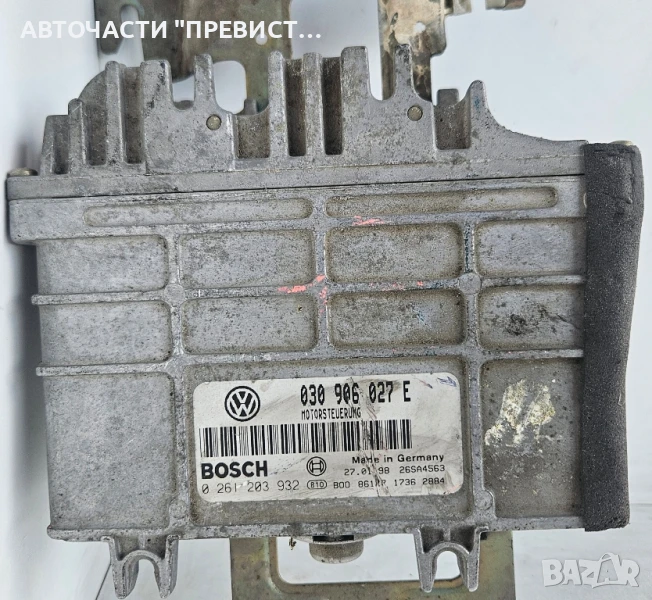 ECU Компютър запалване за Фолксваген Поло 1.0 VW Polo 6N 1996г-1999г 030906027Е 030 906 027 Е, снимка 1