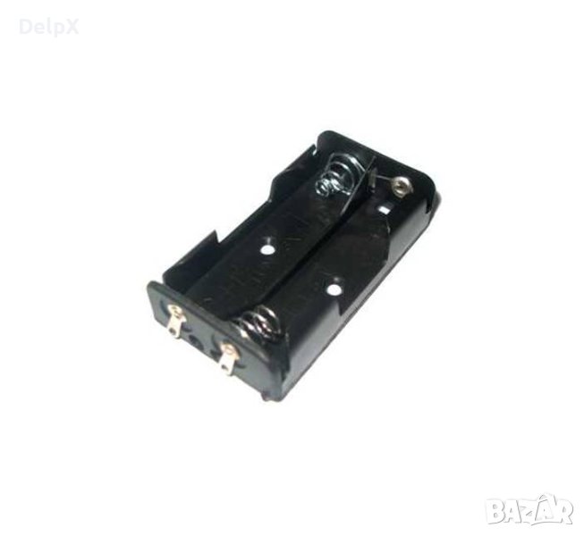 Държач/гнездо за батерии 2xAA (LR6) (R6), снимка 1