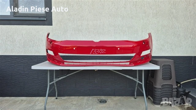 Предна броня VW Golf 7 година 2013 2014 2015 2016 2017 код 5G0807221 , снимка 1