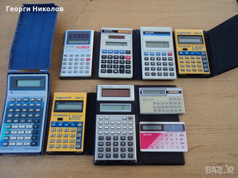 калкулатори, снимка 1
