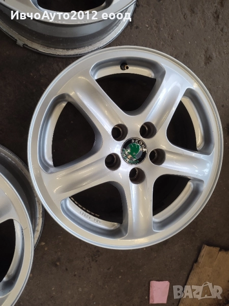 Алуминиеви джанти 15 skoda fabia roomster rapid, снимка 1