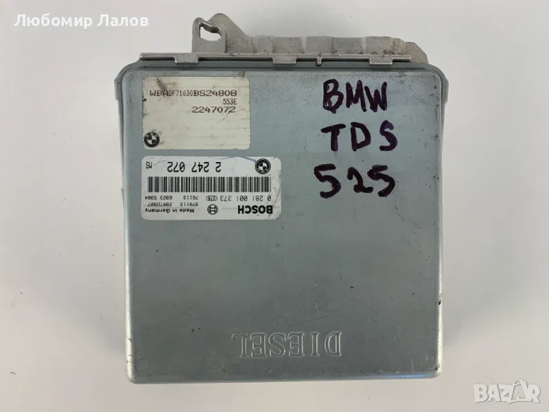 Компютър двигател БМВ 5 серия BMW 5 series E39 2.5TDS  (1995-2004) 0281001373, снимка 1