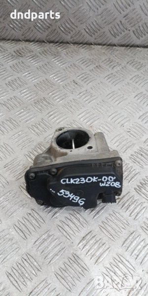 Дроселова клапа Mercedes C230K W208 2000г.	, снимка 1