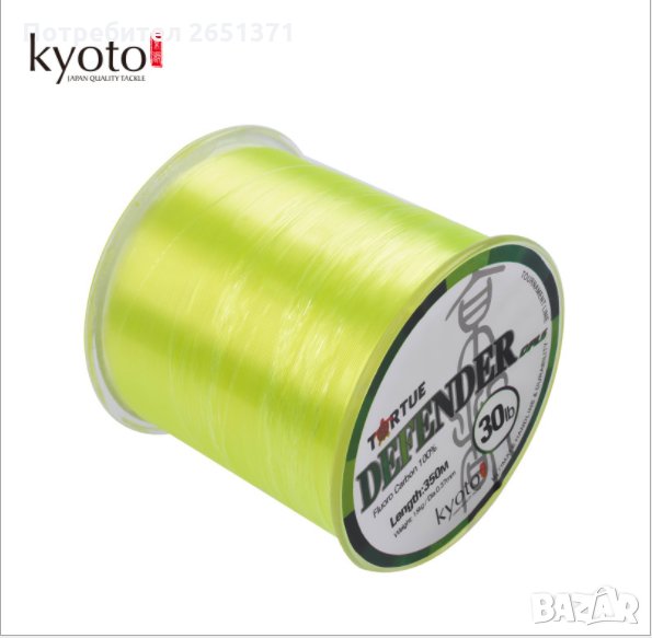 Монофилно влакно Defender: 0,28 мм., 0,30 м, 0,33 мм., 0,37 мм. , снимка 1