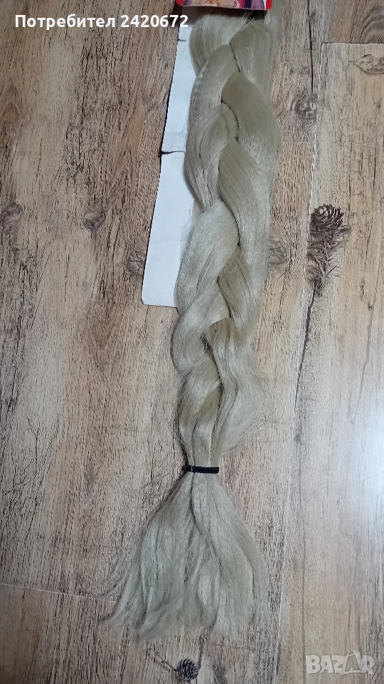 дълга плитка коса, снимка 1