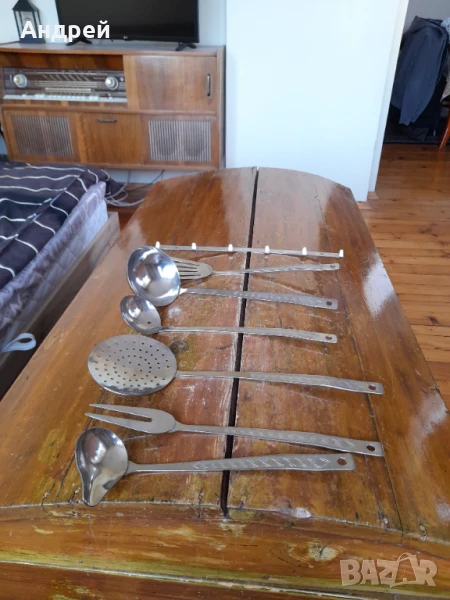 Стар комплект кухненски инструменти,прибори #9, снимка 1