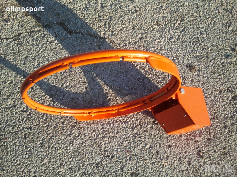 Ринг за баскетбол еластичен с две пружини модел 2 : – изработен от плътна стомана 20 мм – специална , снимка 1