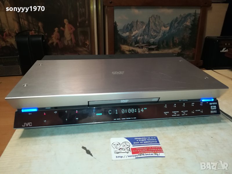 JVC XV-THA10R DVD PLAYER-ВНОС SWISS 1206231202L, снимка 1