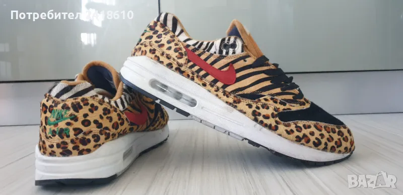 Nike Air Max x Atmos Animal UK 10 US 11 Mens Size 45/29см ОРИГИНАЛ! Мъжки Маратонки!, снимка 1