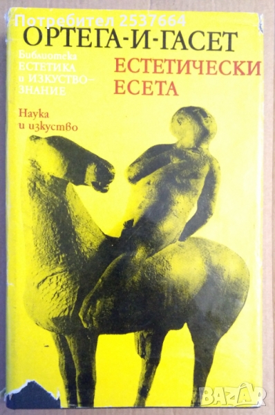 Естетически есета  Ортега-И-Гасет, снимка 1